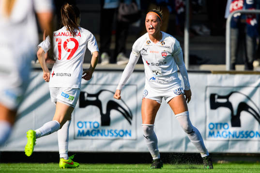 Rosengårds Sanne Troelsgaard Nielsen jublar
