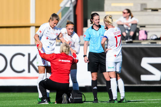 Rosengårds Nathalie Björn med skada