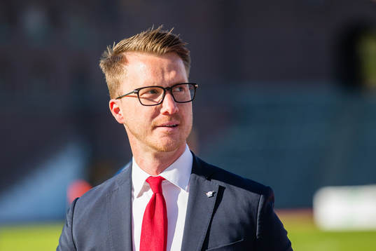 Linköpings tränare Olof Unogård