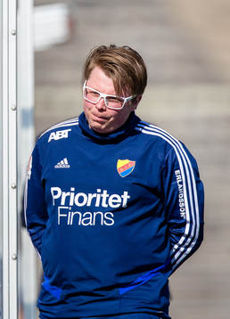 Djurgårdens assisterande tränare Dennis Gabrielsson