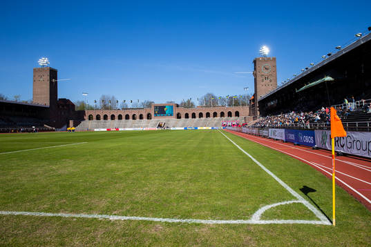 Generell vy över Stockholms stadion