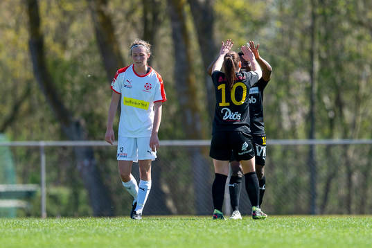Umeås spelare jublar