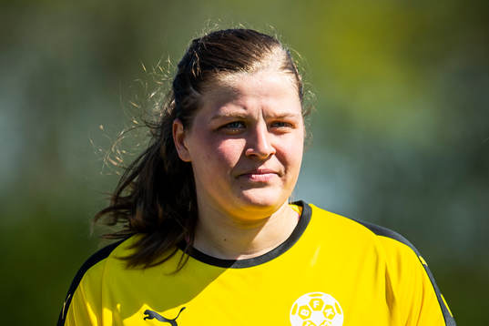 Borgebys målvakt Vera Ejlertsson