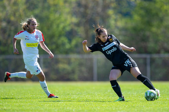 Borgebys Ida Lyberg och Umeås Fanny Hjelm Rönnlund