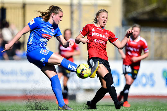 Limhamn Bunkeflos Sophie Sundqvist och Örebros Linnea