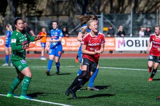 Limhamn Bunkeflos Sophie Sundqvist jublar