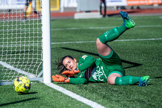 Örebros målvakt Nora Abolins