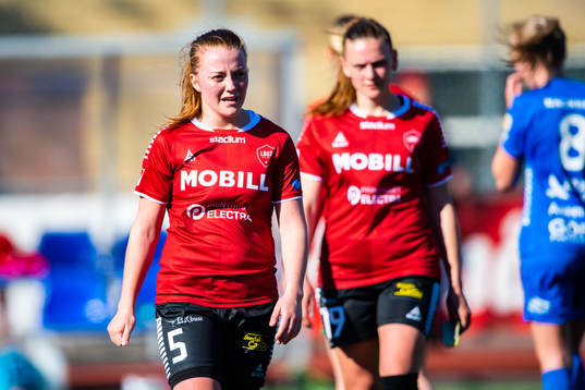 Limhamn Bunkeflos Andrea Thorisson och Amanda Kander deppar