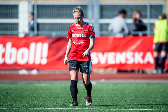 Limhamn Bunkeflos Mia Persson deppar
