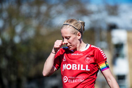 Limhamn Bunkeflos Mia Persson deppar
