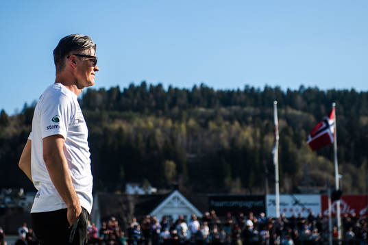 Vegard Hansen, head coach of Mjøndalen