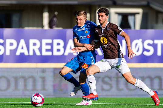 Marcus Holmgren Pedersen of Tromsø and Vetle Dragsnes of