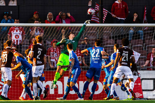 Goalkeeper Jakob Karlstrøm of Tromsø