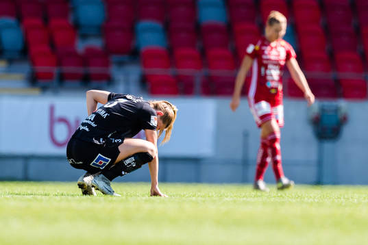 Växjös Jennie Nordin deppar