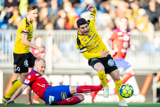 Östers Jonathan Drott och Frejs André Alsanati