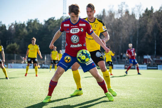 Östers Carl Johansson och Frejs Jon Birkfeldt