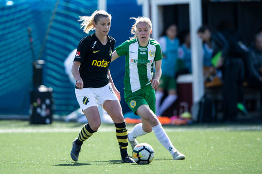 s Emma Danielsson Hammarbys Hanna Lundkvist