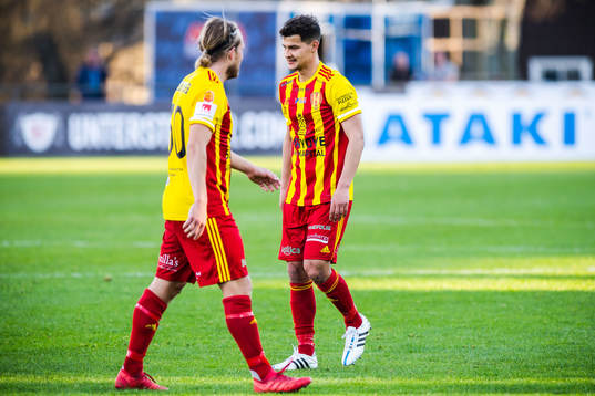 Syrianskas Anders Bååth och Mauricio Albornoz deppar