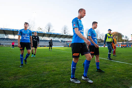 Halmstads Rasmus Wiedsheim-Paul, Andreas Johansson och
