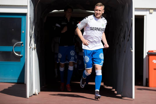 IFK Göteborgs Sebastian Ohlsson innan fotbollsmatchen i