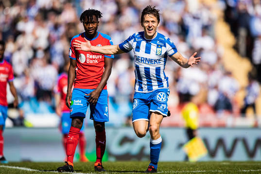 IFK Göteborgs Lasse Vibe jublar