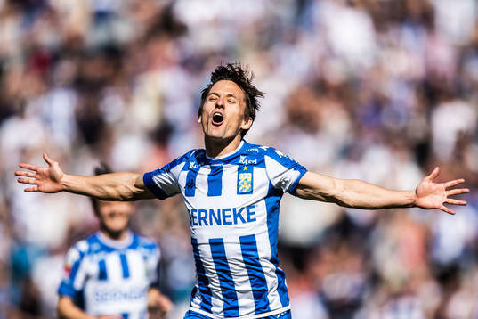 IFK Göteborgs Lasse Vibe jublar