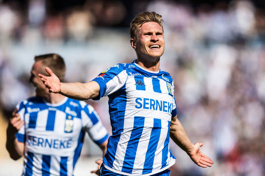 IFK Göteborgs Carl Starfelt jublar
