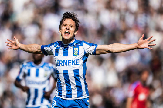 IFK Göteborgs Lasse Vibe jublar