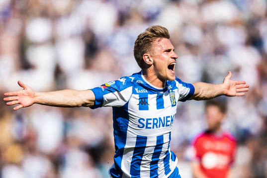 IFK Göteborgs Carl Starfelt jublar