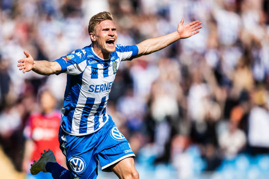 IFK Göteborgs Carl Starfelt jublar