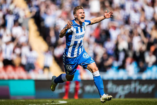 IFK Göteborgs Carl Starfelt jublar