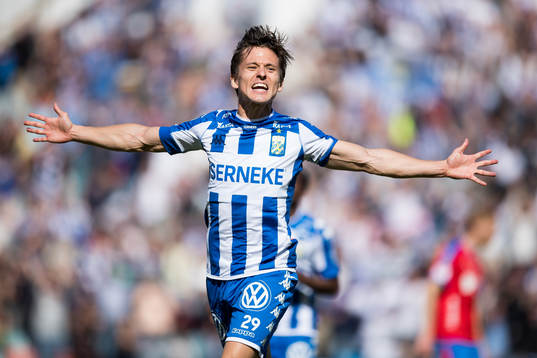 IFK Göteborgs Lasse Vibe jublar