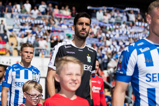 IFK Göteborgs målvakt Giannis Anestis innan