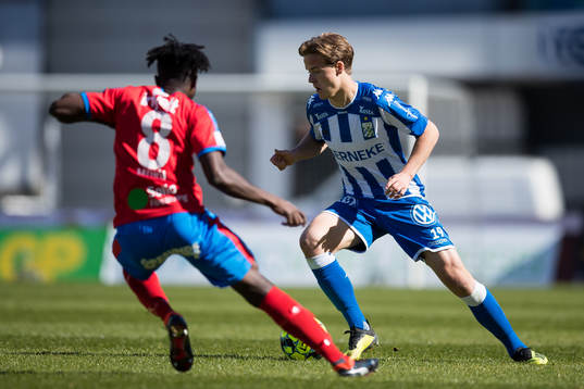 Helsingborgs Mamudu Moro mot IFK Göteborgs August