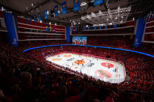 Generell vy över Globen