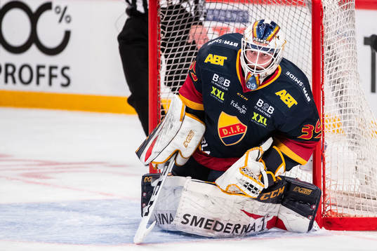 Djurgårdens målvakt Adam Reideborn