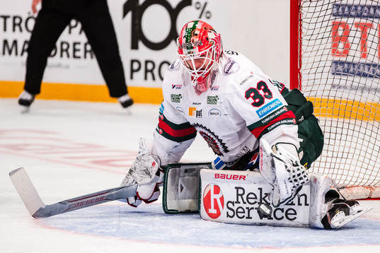 Frölundas målvakt Johan Mattsson