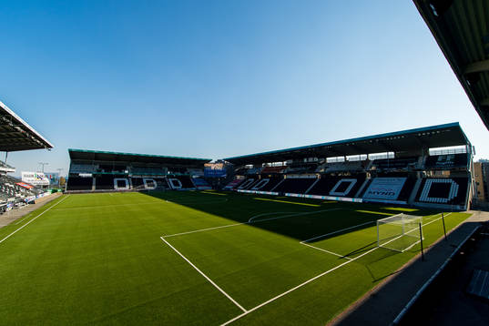 General view of Skagerak Arena