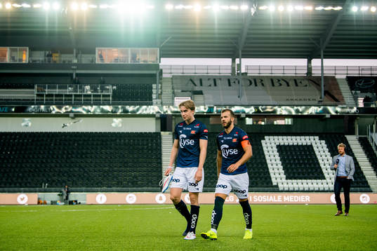 Kristian Thorstvedt and Zlatko Tripic of Viking look