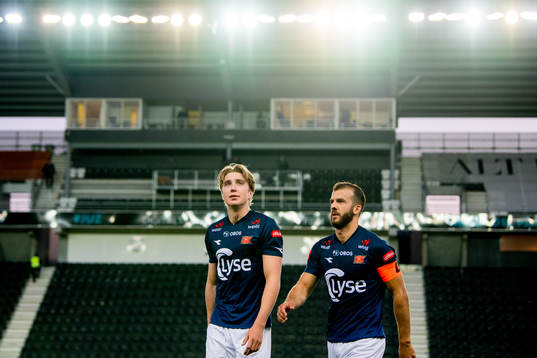 Kristian Thorstvedt and Zlatko Tripic of Viking look