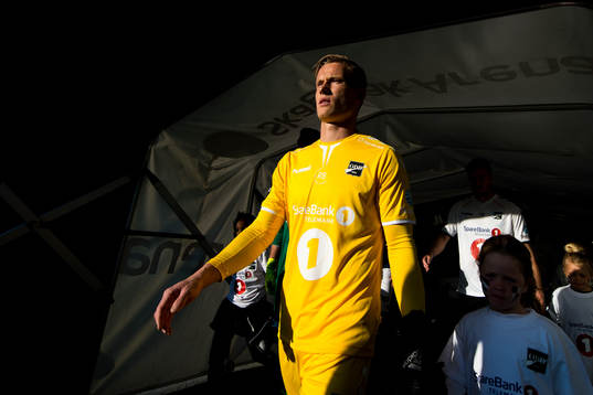 Goalkeeper Sondre Rossbach of Odd