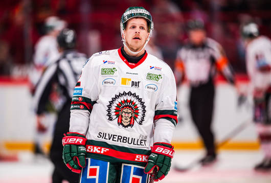 Frölundas Max Friberg deppar
