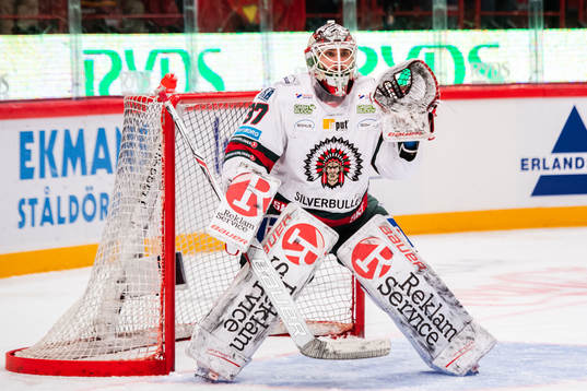 Frölundas målvakt Johan Gustafsson