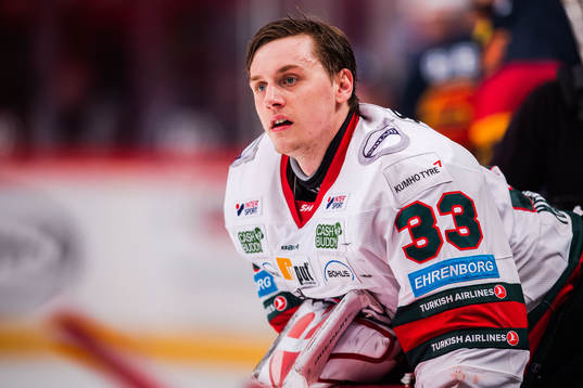 Frölundas målvakt Johan Mattsson