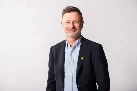 Peter Gerhardsson, förbundskapten för sveriges
