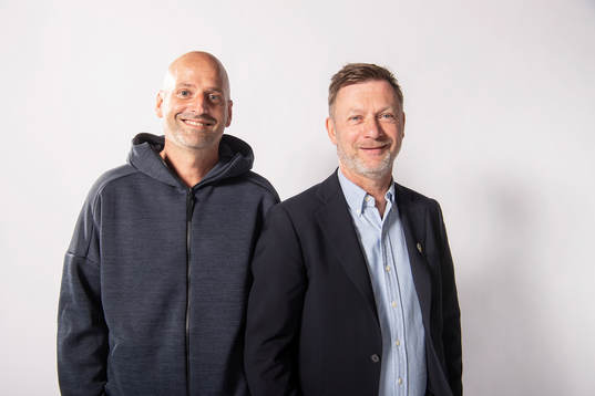 Magnus Wikman, assisterande förbundskapten och Peter