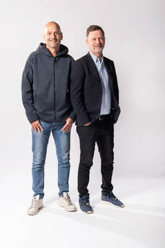 Magnus Wikman, assisterande förbundskapten och Peter