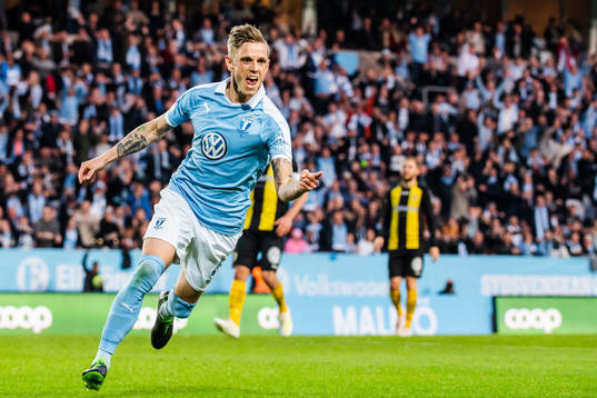 Malmö FFs Sören Rieks jublar