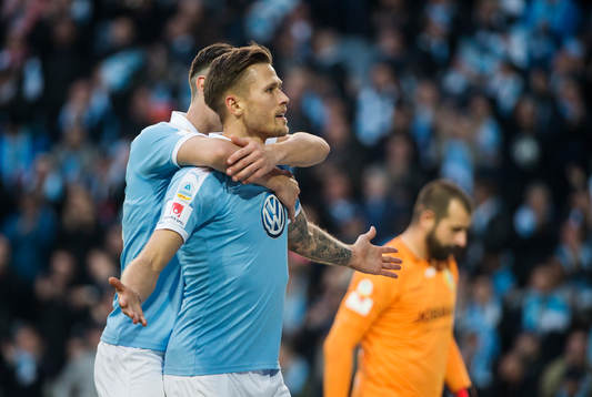 Malmö FFs Arnór Traustason krams om