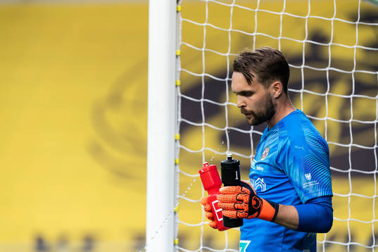 Örebros målvakt Oscar Jansson
